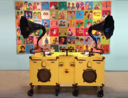Os Gemeos Gramophone – “Silence Of The Music” Exhibit